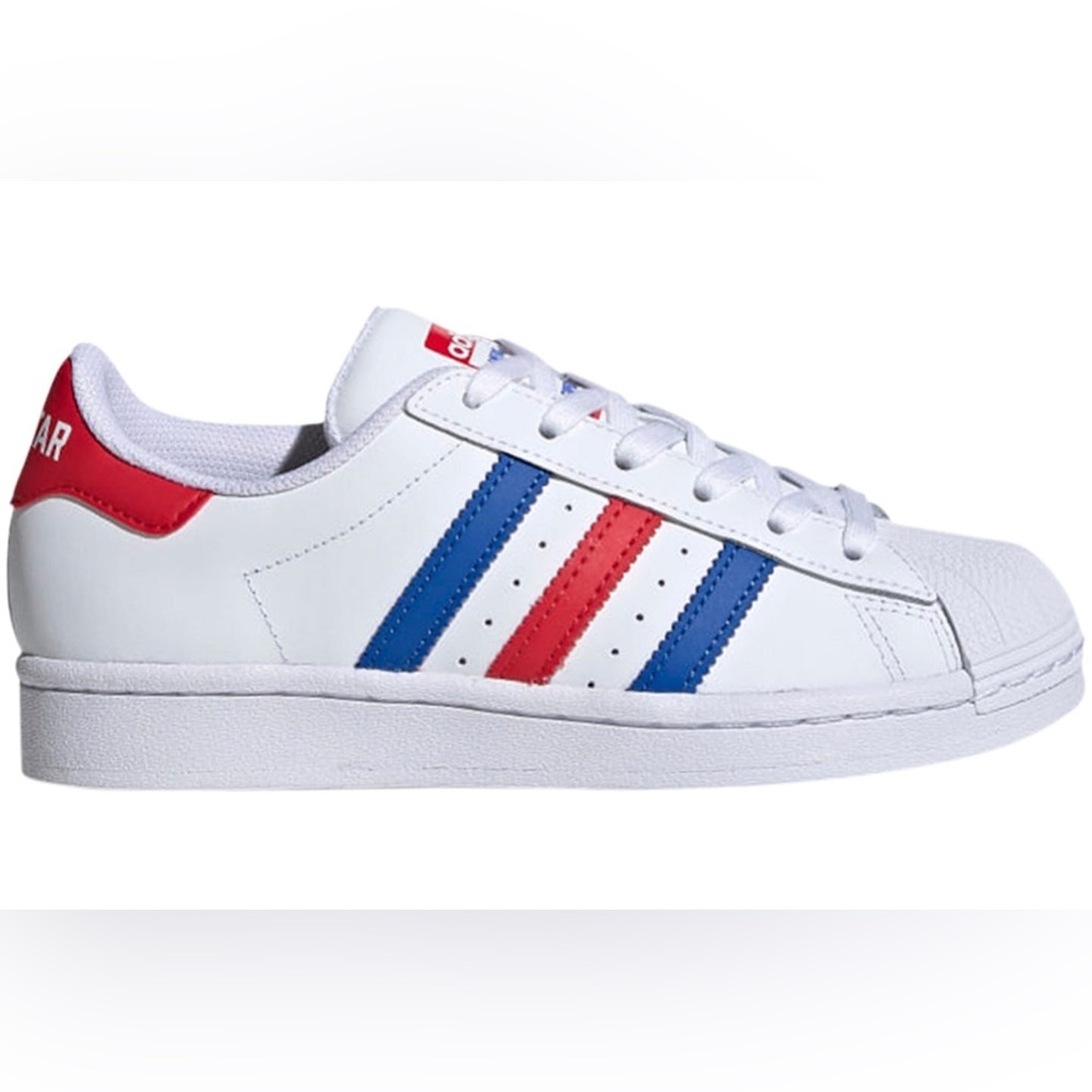 Adidas Originals Legacy Superstar Americana Red White Blue Unisex Sneakers - Picture 1 of 6